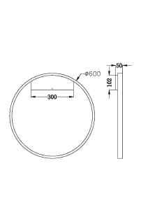 Настенный светильник Maytoni Rim MOD058WL-L35B3K