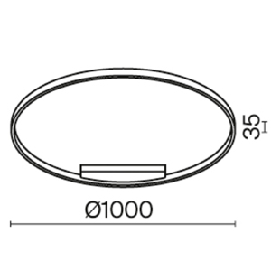 Светильник потолочный Maytoni Rim MOD058CL-L65W3K