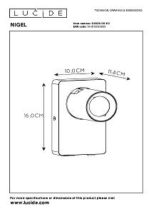 Светильник спот Lucide Nigel 09929/06/02