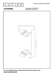 Светильник спот Lucide Tundran 34944/02/30