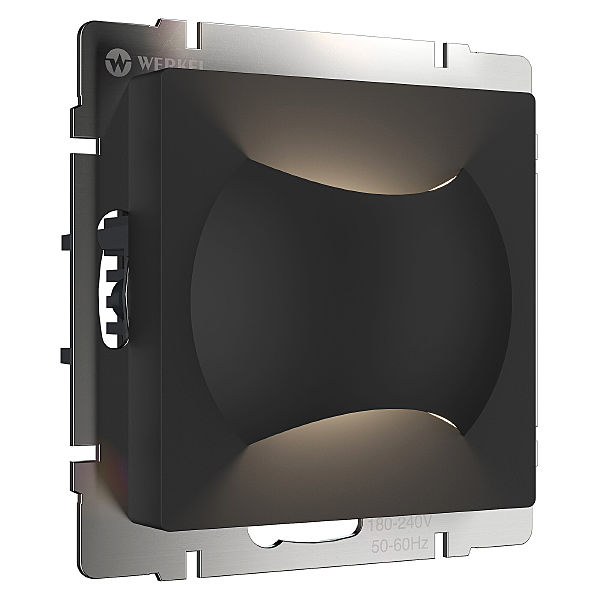 Werkel W1154508/ Встраиваемая LED подсветка Moon (черный матовый)