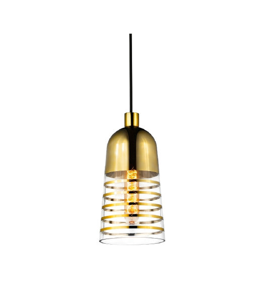 Светильник подвесной Lumina Deco Etrica LDP 6815 GD