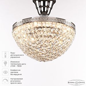 Светильник потолочный Bohemia 1932 19321/25IV/LED-DIM Ni