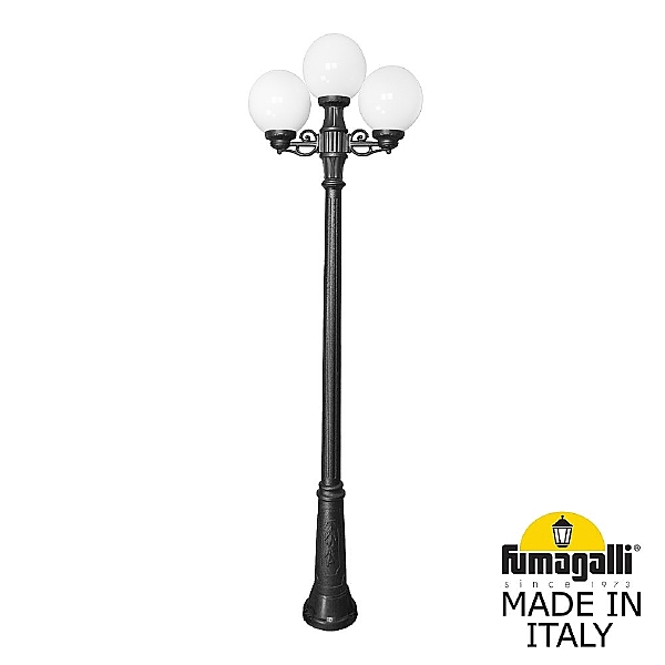 Столб фонарный уличный Fumagalli Globe 250 G25.157.S21.AYF1R