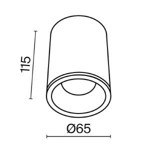 Накладной светильник Maytoni Zoom C029CL-01-S-W