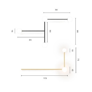 Настенный светильник ImperiumLoft Lines-13 140828-26