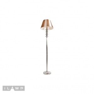 Торшер iLamp Rolling F2406-1 Nickel