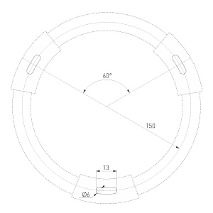 Светильник потолочный Arlight RONDO 034810