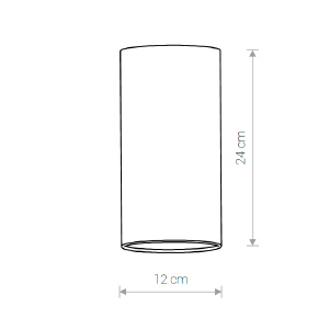 Плафон Nowodvorski Cameleon Barrel thin S 8526