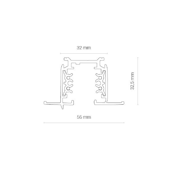 Встраиваемый шинопровод Nowodvorski Ctls Track 8693