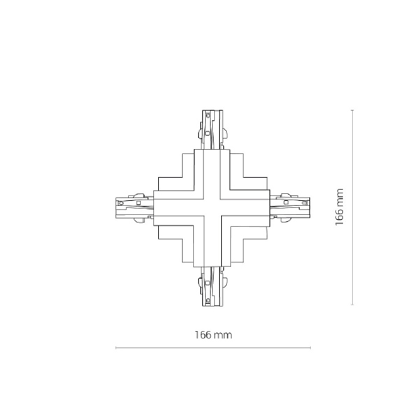 Коннектор X-образный Nowodvorski Ctls Power 8678