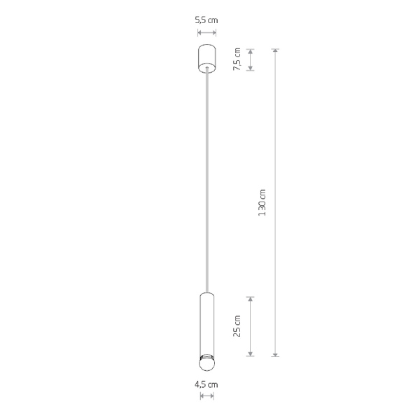 Светильник подвесной Nowodvorski Baton 7851