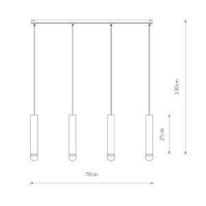 Светильник подвесной Nowodvorski Baton 7853