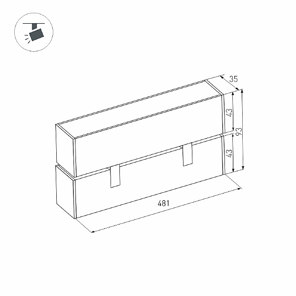 Трековый светильник Arlight MAG-45 026978