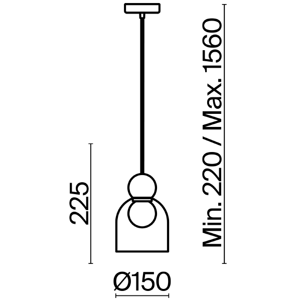 Светильник подвесной Freya Focus FR5220PL-01CH2