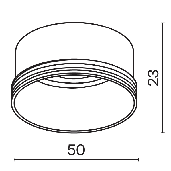 Декоративное кольцо Maytoni Focus LED RingM-12-W