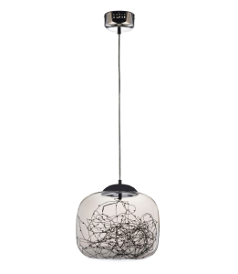 Светильник подвесной Lumina Deco Daisy LDP 6823-300 CHR+GY