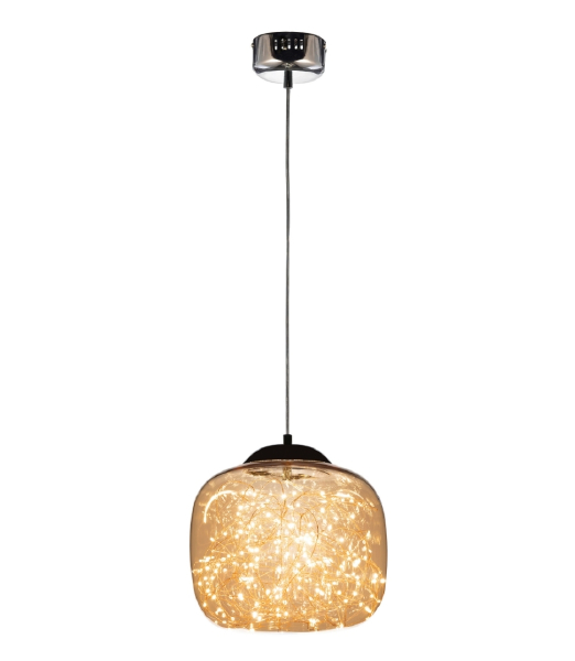 Светильник подвесной Lumina Deco Daisy LDP 6823-300 CHR+AMB