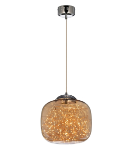 Светильник подвесной Lumina Deco Daisy LDP 6823-300 CHR+AMB