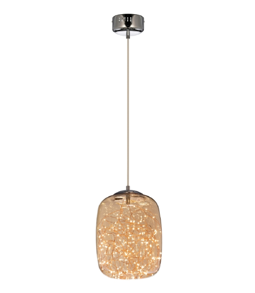 Светильник подвесной Lumina Deco Daisy LDP 6824-220 CHR+AMB