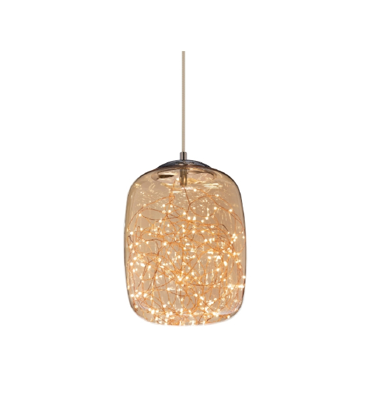 Светильник подвесной Lumina Deco Daisy LDP 6824-220 CHR+AMB