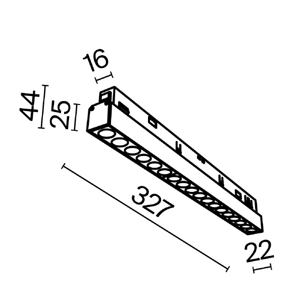 Трековый светильник Maytoni Points Exility TR031-2-18W3K-W