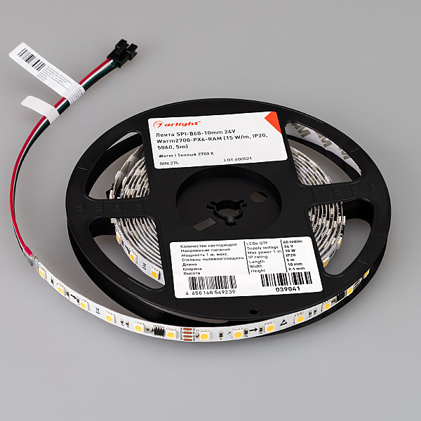 LED лента Arlight SPI открытая 039041