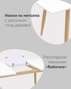 Кухонный стол Stool Group Стокгольм УТ000003490