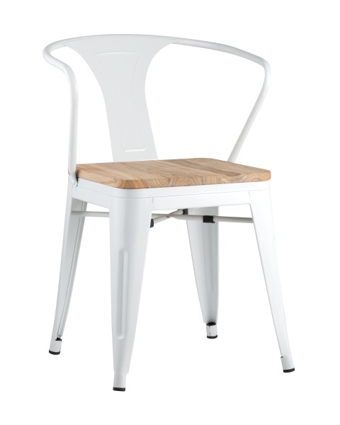 Обеденный стул Stool Group Tolix Arm Wood УТ000001863