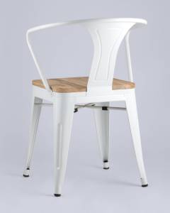 Обеденный стул Stool Group Tolix Arm Wood УТ000001863