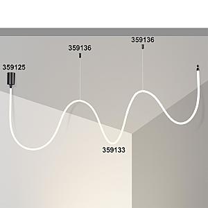 База для накладного монтажа светильников 359128-359133 Novotech Konst 359125