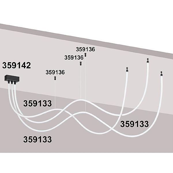 База для накладного монтажа светильников 359128-359133 Novotech Konst 359142