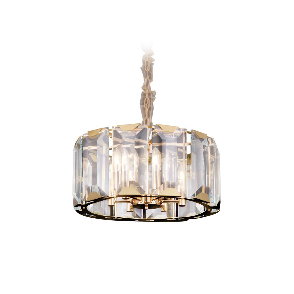 Подвесная люстра Delight Collection Harlow Crystal B8006 L4