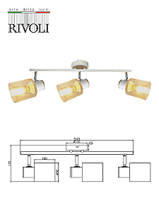 Светильник спот Rivoli Jamilly 7057-703