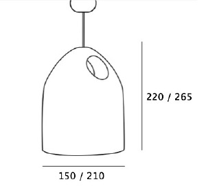 Светильник подвесной ImperiumLoft 40.156 213680-22