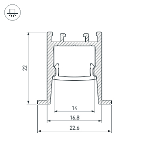 Профиль Arlight Sl-Comfort 031771