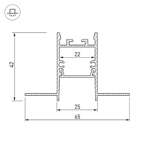 Профиль Arlight Sl-Comfort 033275