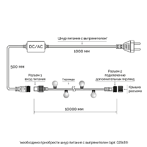 Гирлянда Arlight 025581