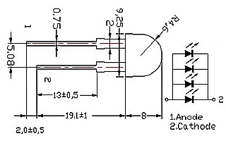 Светодиод Arlight 010794