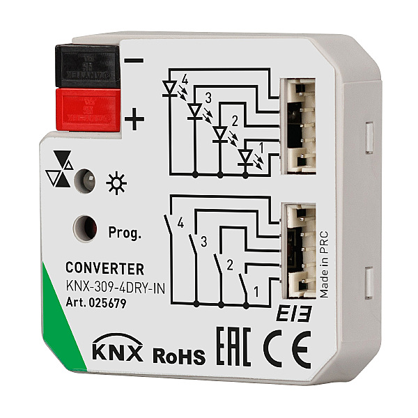 Конвертер KNX 4-х канальный Arlight 025679