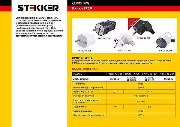 Вилка угловая с ушком Stekker PPG16-40-202 32849