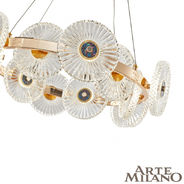 Подвесная люстра Arte Milano 3653.D600.H800.LED G