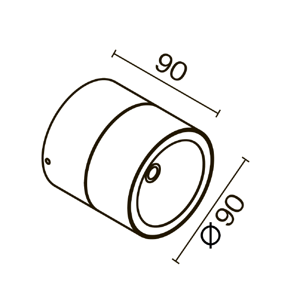 Накладной светильник Maytoni Spin O310CL-L7W3K