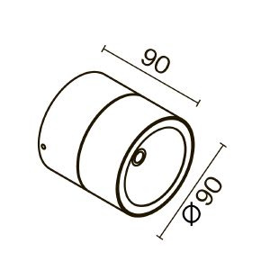 Накладной светильник Maytoni Spin O310CL-L7W3K