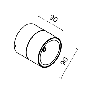 Накладной светильник Maytoni Spin O310CL-L7GF3K