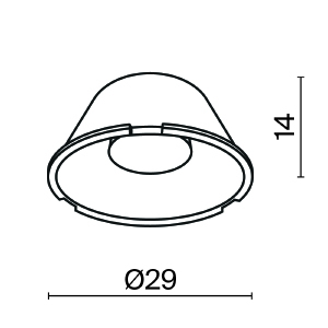 Линза Maytoni Downlight LensD29-50