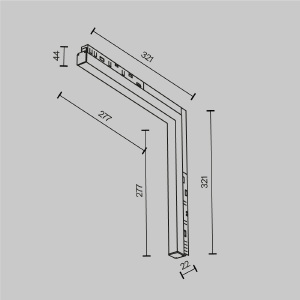 Трековый светильник Maytoni Basis Exility TR102-24W3K-W