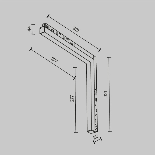 Трековый светильник Maytoni Basis Exility TR102-24W4K-W