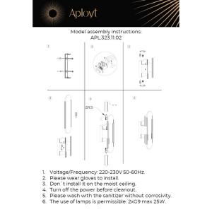 Настенное бра Aployt Klodett APL.323.11.02