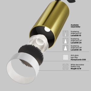 Светильник спот Maytoni FOCUS LED C055CL-L12W4K-W-BS